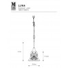 Подвесной светильник MarkSlojd Sweden  Luna 109012 alt_image
